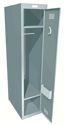 Steel Lockers for Staff Room | 375 wide-1800 high modules