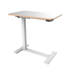 Malmo compact electric desk- 650 - 1030 high- home office desk-