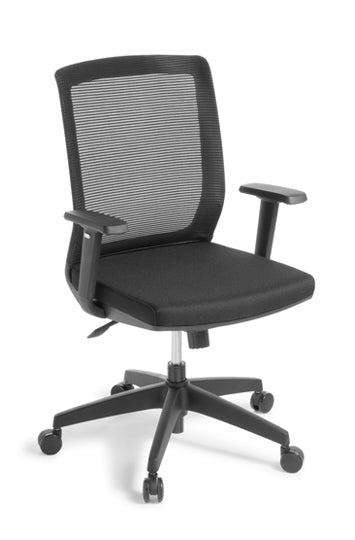 Media boardroom mesh back reclining meeting chair with arms-delivered assembled