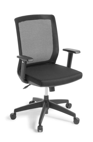 Media boardroom mesh back reclining meeting chair with arms-delivered assembled