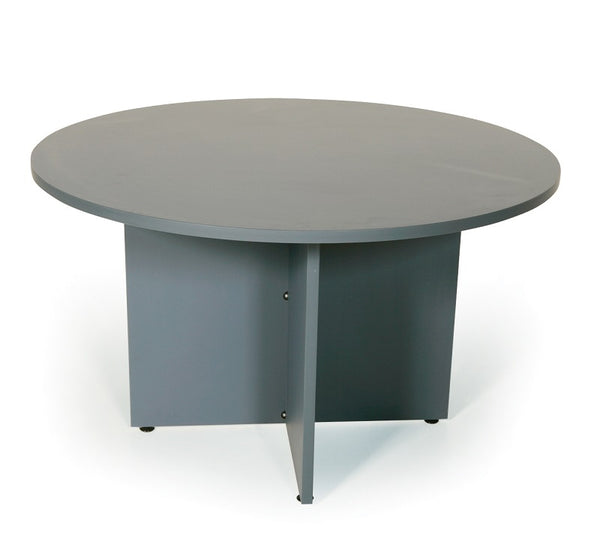 NZ made round meeting table-4 or 6 seat table- 22 Melteca colours