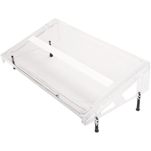 Microdesk clear perspex copy holder | NZ made adjustable angle copy holder|