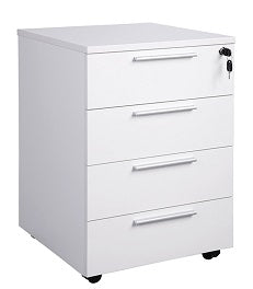 Cubit Mobile Under Desk Drawers-unit 460mm wide- 4 colour options