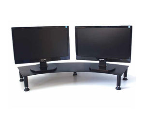 Monitor stands - NZ made Steel Desk Top Monitor Stand - Single, Double or Curved