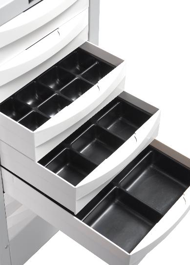 Multi drawer steel units-secure locking unit| 7-11-15 drawer units |NZ made