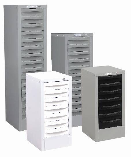 Multi drawer steel units-secure locking unit| 7-11-15 drawer units |NZ made