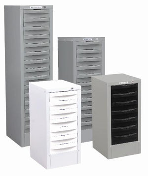 Multi drawer steel units-secure locking unit| 7-11-15 drawer units |NZ made