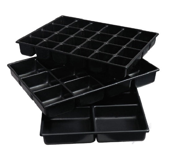 Multi drawer- 6, 12, 24 compartment inserts