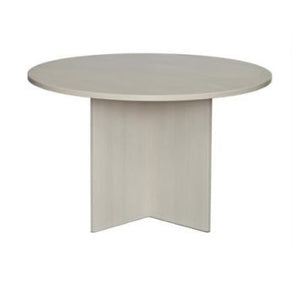 NZ made round meeting table-4 or 6 seat table- 22 Melteca colours