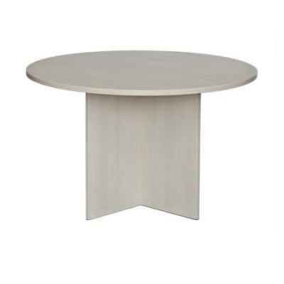 NZ made round meeting table-4 or 6 seat table- 22 Melteca colours