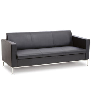 Neo Three Seater couch - modern reception visitor seating - compact design
