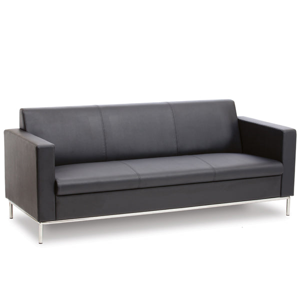 Neo Three Seater couch - modern reception visitor seating - compact design