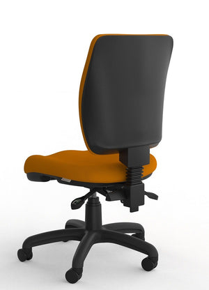 Nova Mega Luxe High Back 3 lever Office Chair - 70mm Seat Foam-Fabric colour options