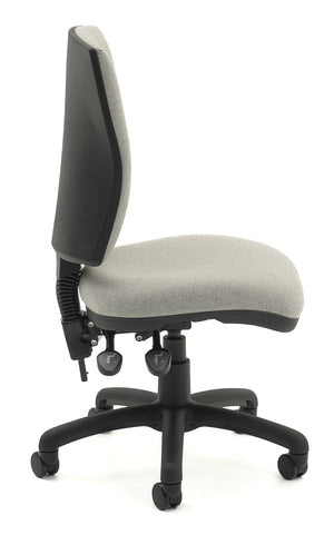 Nova Mega Luxe High Back 3 lever Office Chair - 70mm Seat Foam-Fabric colour options