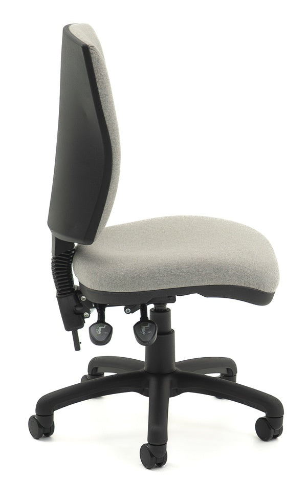 Nova Mega Luxe High Back 3 lever Office Chair - 70mm Seat Foam-Fabric colour options