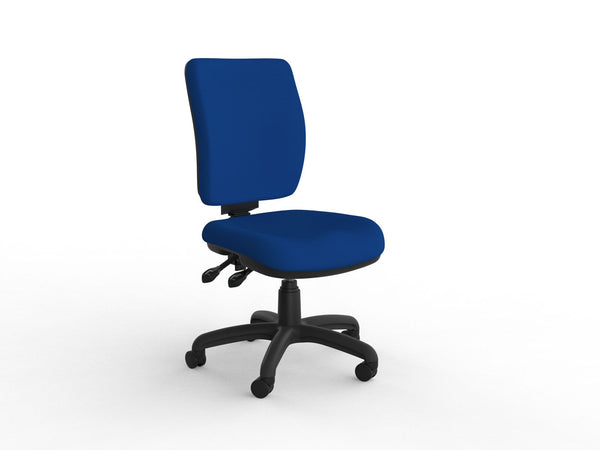 Nova Mega Luxe High Back 3 lever Office Chair - 70mm Seat Foam-Fabric colour options