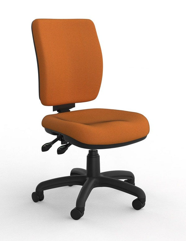 Nova Mega Luxe High Back 3 lever Office Chair - 70mm Seat Foam-Fabric colour options