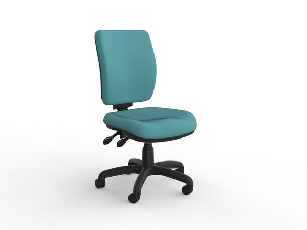 Nova Mega Luxe High Back 3 lever Office Chair - 70mm Seat Foam-Fabric colour options