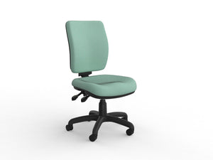 Nova Mega Luxe High Back 3 lever Office Chair - 70mm Seat Foam-Fabric colour options