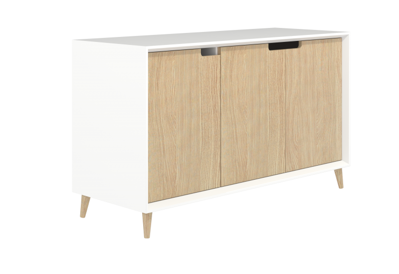 Oslo executive credenza unit-low height cupboard storage units- NZ Made