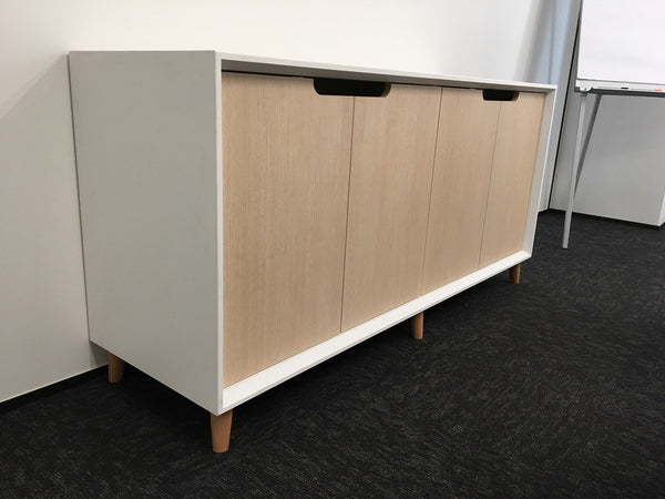 Oslo executive credenza unit-low height cupboard storage units- NZ Made