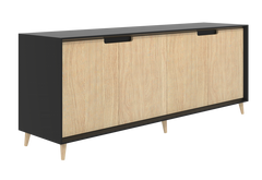 Oslo executive credenza unit-low height cupboard storage units- NZ Made
