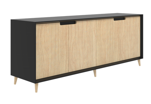 Oslo executive credenza unit-low height cupboard storage units- NZ Made