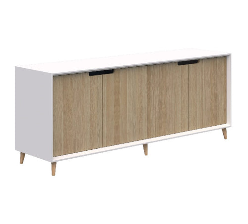 Oslo executive credenza unit-low height cupboard storage units- NZ Made