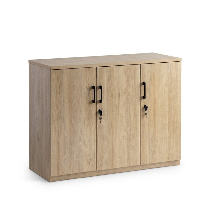 Oki credenza unit-900 high locking cupboards-1200 and 1800 wide