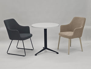 Olli office Tub chair| a versatile-comfortable visitor-meeting chair| two base and colour options