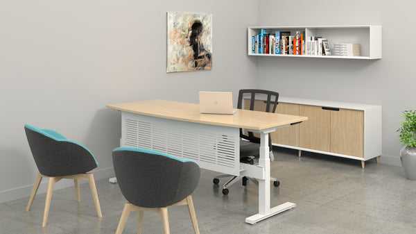 Oslo executive credenza unit-low height cupboard storage units- NZ Made