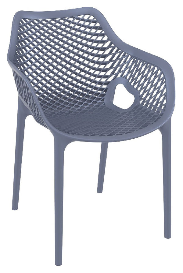 Oxygen outdoor arm chair| 7 colours | UV stabilsed outdoor chair