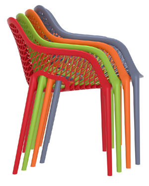 Oxygen outdoor arm chair| 7 colours | UV stabilsed outdoor chair