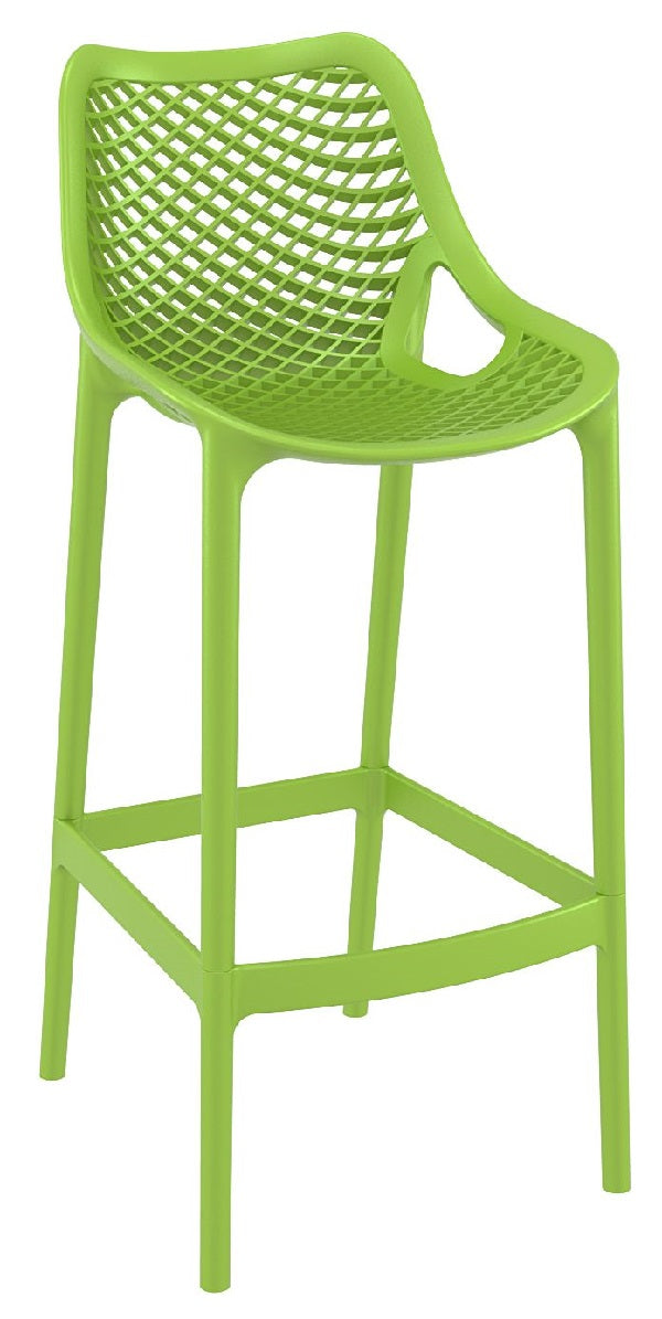 Oxygen bar stool- outdoor UV stablised glass fiber reinforced frame-5 colours