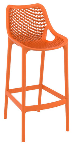 Oxygen bar stool- outdoor UV stablised glass fiber reinforced frame-5 colours