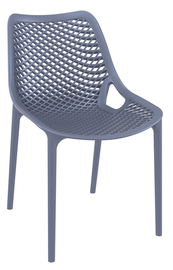 Oxygen outdoor standard chair| 7 colours | UV stabilsed outdoor chair