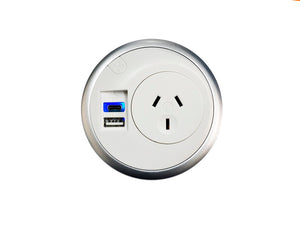Pixel desk top charger | power and USB module| Laptop-phone-device charger