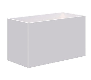 Planter Boxes for Artificial Plants w/ optional insert tray for real plants