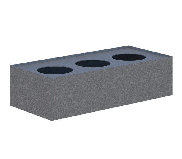 Planter Boxes for Artificial Plants w/ optional insert tray for real plants