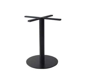 NZ Round Meeting Table - steel pedestal disc base - N Z made range