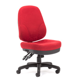 Plymouth Executive High back office chair-wide seat-15 year warranty-AFRDI certified-colour options