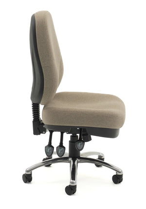 Plymouth Heavy duty high back office-executive chair-Big seat- 200kg rated-10+ hour comfort rating