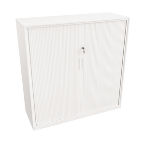 Proceed Steel Tambour door cabinet-1200 wide -3 heights-Two colours-planter box option
