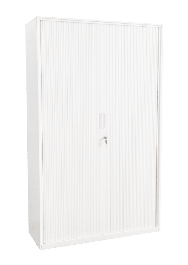 Proceed Steel Tambour door cabinet-1200 wide -3 heights-Two colours-planter box option