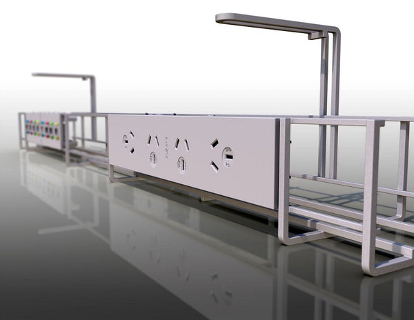 Elsafe Soft wiring components -cable baskets- power modules- connecting cables