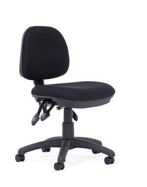 Promo express 3 lever Mid back office chair- Black only-flat pack value