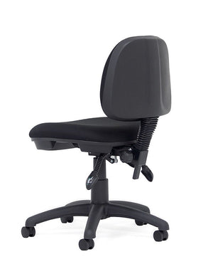 Promo express 3 lever Mid back office chair- Black only-flat pack value