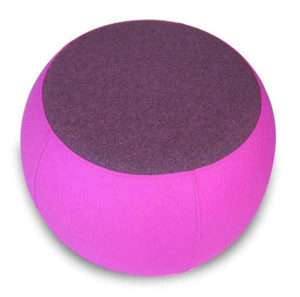 Pumpkin Ottoman- fat round pumpkin shape Ottoman-soft seating- breakout areas