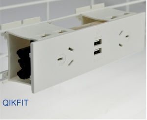 Elsafe Soft wiring components -cable baskets- power modules- connecting cables
