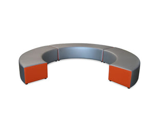 Quarters Ottoman - flexible soft seating- break out- reception-Vinyl upholstery| NZ built